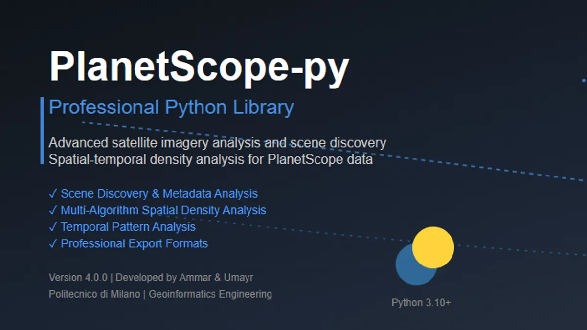 Planetscope-py Python Library